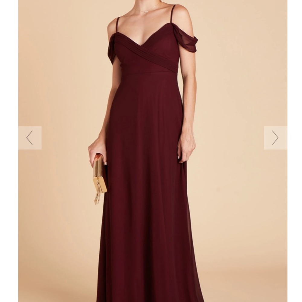 Birdy Grey Spence Bridesmaid Dress in Cabernet